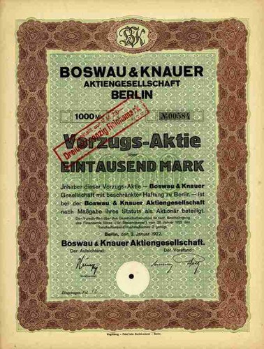 Boswau knauer 1922 berlin - boswau,