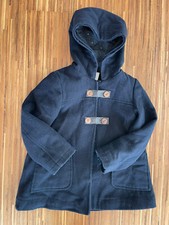 Mädchen Dufflecoat Mantel Vertbaudet dunkelblau, Gr. 114, gebraucht