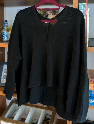 Lagenlook pullover überwurf - pullover,