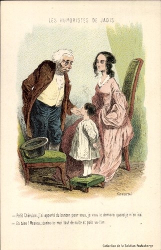 Künstler gavarni les - gavarni,,