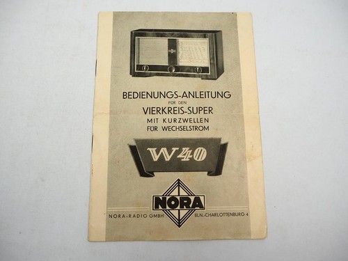 Original nora w40 vierkreis - original,