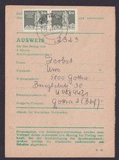 DDR Ostalgie Ausweis MEF 1