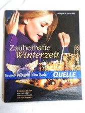 LETZTER ZAUBERHAFTE WINTERZEIT KATALOG VON QUELLE 2009/10 (NEU)