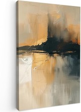 Großes Abstraktes Leinwand