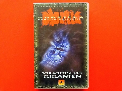 Vhs video godzilla - vhs-video:, monster