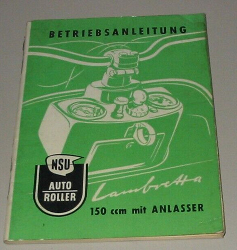 Betriebsanleitung nsu - betriebsanleitung,