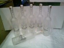 Belvedere Vodka  6 x leere Flaschen 0,7l   gebraucht Basteln Lampe Deko Spardose