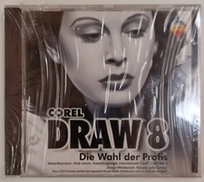 CorelDRAW 8 CD  Deutsch sealed (Einzelplatzlizenz, Original)