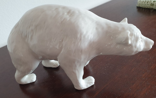 Weiße porzellanfigur - weiße,