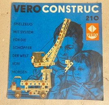 Alt VERO " Construc  210 " DDR Baukasten / Prospekt