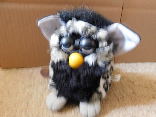 Vintage furby black white - &,