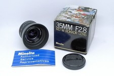 Minolta MD W.Rokkor 35mm F/2.8 Festbrennweite, ausgesprochen guter Zustand
