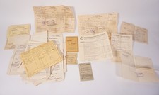 Konvolut antike alte Dokumente