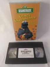 VHS Kassette, Sesamstrasse - Krümels Keksgeschichten