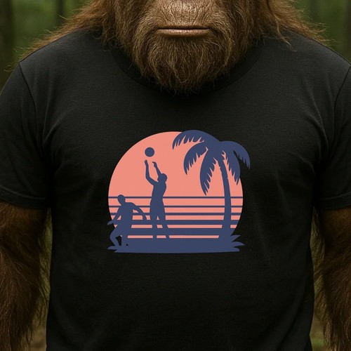 Herren shirt beach - herren, t-shirt