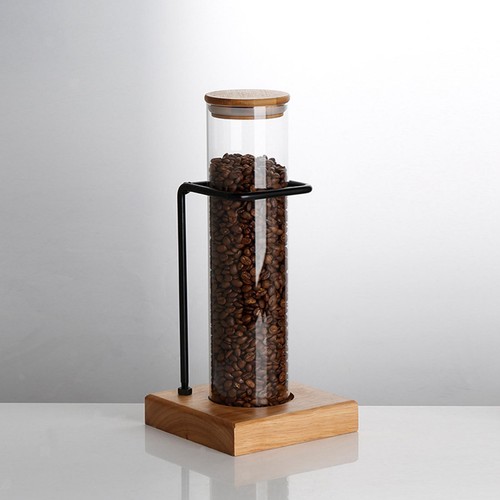 Kaffeebohnen-Tee-Präsentation