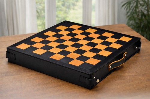 Original leder platte mit - platte,