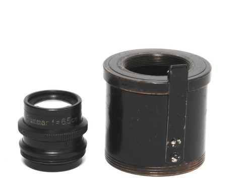Leitz wetzlar summar 6 5cm - wetzlar, 4,5/6,5cm