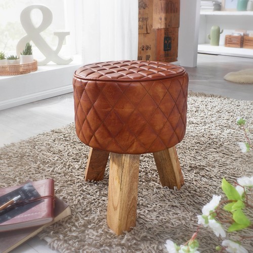 Finebuy sitzhocker echtleder - finebuy,