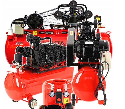 Kompressor 200l zylinder - 200l,