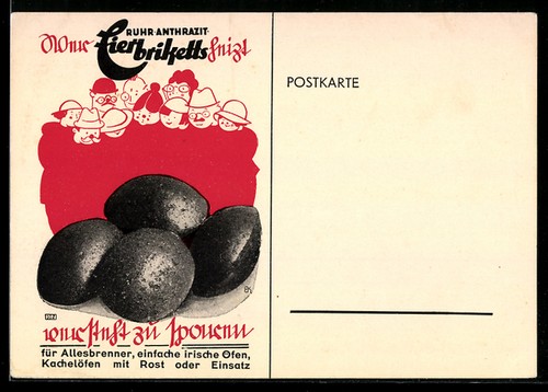 Reklame für ruhr anthrazit - reklame,