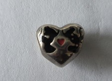 Charm Disney Micky Maus Minnie Kuss Herz