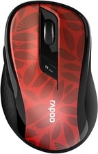 Rapoo M500 Silent Kabellose Maus Bluetooth und Wireless (2,4 GHz) Nano USB Low N