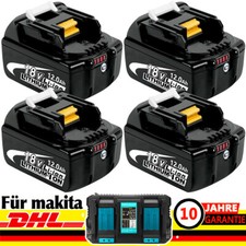 4x Ersatzakku 18V Für