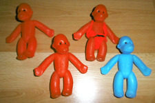 4x DDR Spielzeug Affe Plaste Zoo Tier Kindergarten