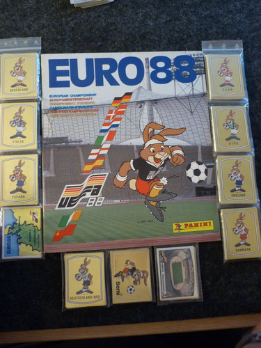 Panini 1988 euro 88 - panini, em