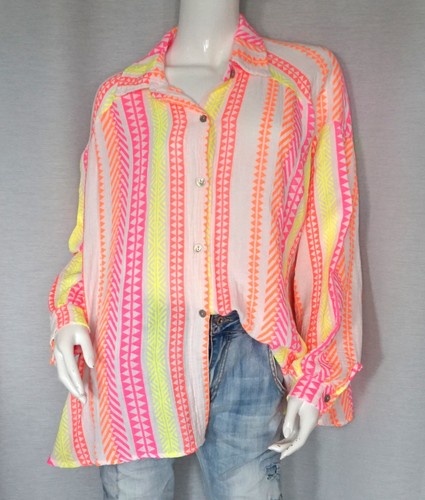 Boho tunika bluse oversized - bluse,