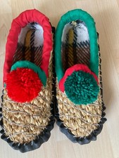 Strohschuhe Gr 41 42