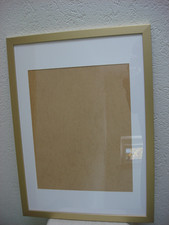 2 IKEA VIRSERUM Bilderrahmen 55 x 75 cm GOLD TOP Zustand