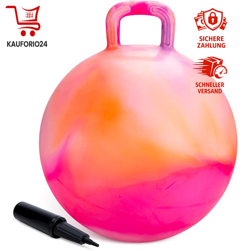 Hüpfball 55cm mit griff 100 - 55cm,