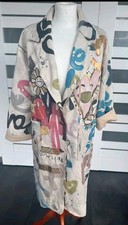 Mantel Beige Bunt Mickey Mouse