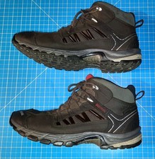 MEINDL Herrenwanderschuhe Journey Mid GTX, Gr. 44 gebraucht, schwarz/rot