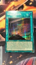 Yu-Gi-Oh!  Wedju Tempel  Millennium Mp25 Deutsch Secret Rare Nm