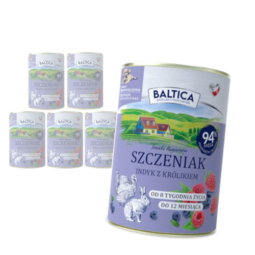 Baltica truthahn mit kaninchen - baltica,