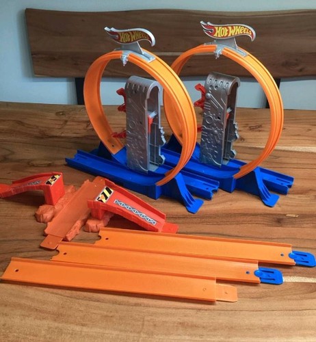 Hot wheels track builder - track, 2x