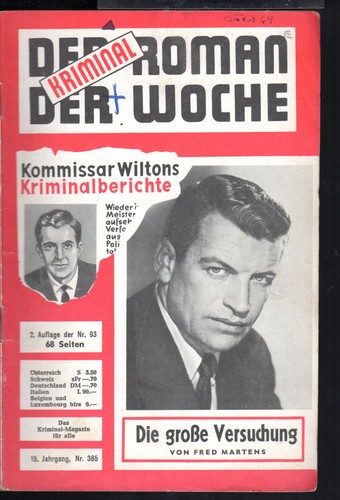 Kommissar wilton 385 - , nr.
