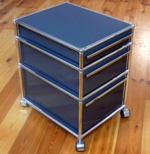 * Orig. USM Haller Rollcontainer * Anthrazit Grau * 3 Schubladen * Container * 