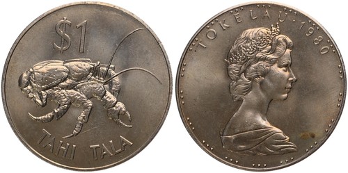 Tokelau dollar 1980 - 1,