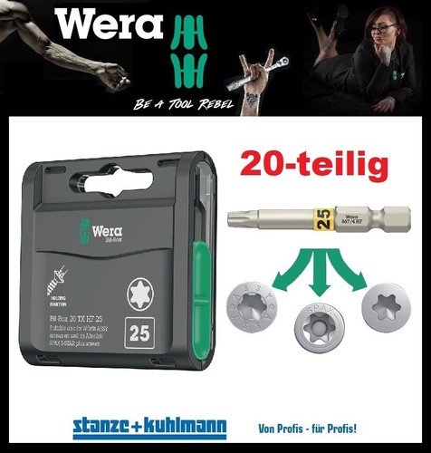 Wera box bit set teilig - wera,