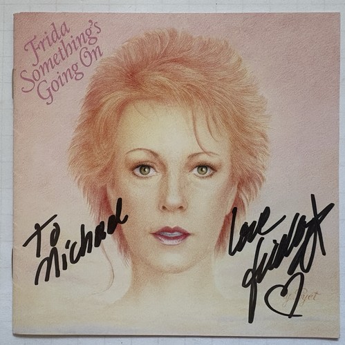 Abba frida signiert anni frid - signiert, anni-frid