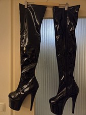 Pleaser Overknees Adore 3000, Neu, Pvc/Lack, GR.37