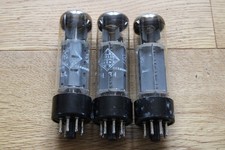 - 3x EL34 Telefunken - Röhren / tubes -