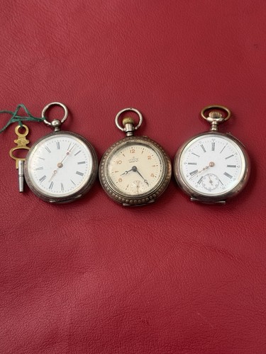 Taschenuhr 800er silber und - taschenuhr,