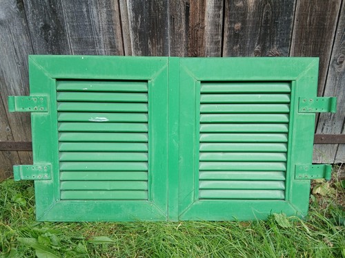 Paar fensterladen - paar,