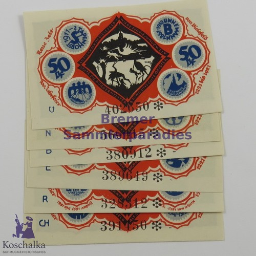 Notgeld bielefeld x 50 - 6,