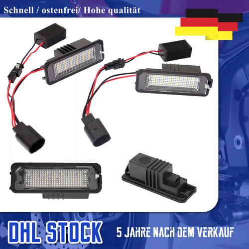 Led kennzeichenleuchte - 2x,